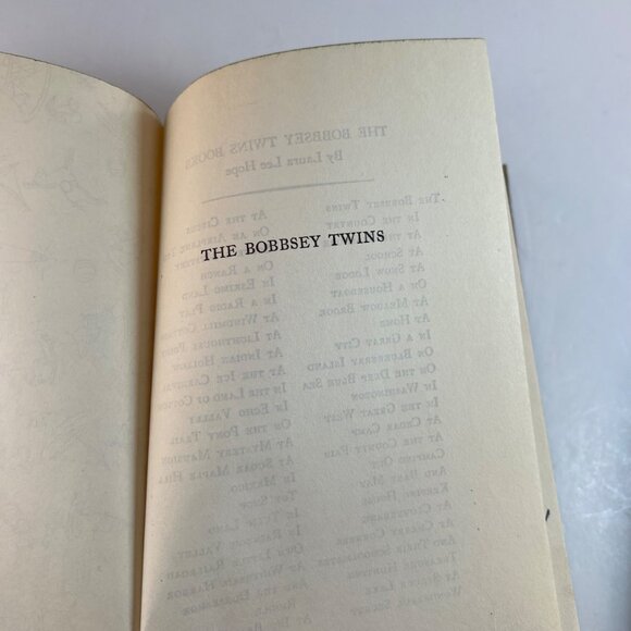 Two Bobbsey Twins Books On A Ranch and The Bobbsey Twins Laura Lee Hope - Picture 5 of 13